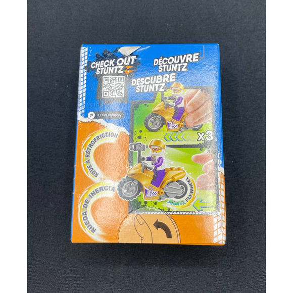 Lego City 60309 Stuntz Selfie Stunt Bike 14 Pieces - Picture 2 of 2